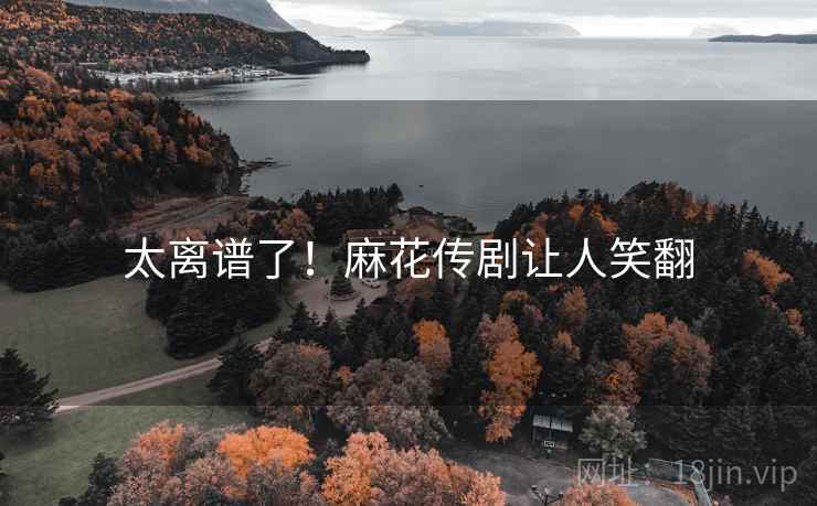 太离谱了！麻花传剧让人笑翻